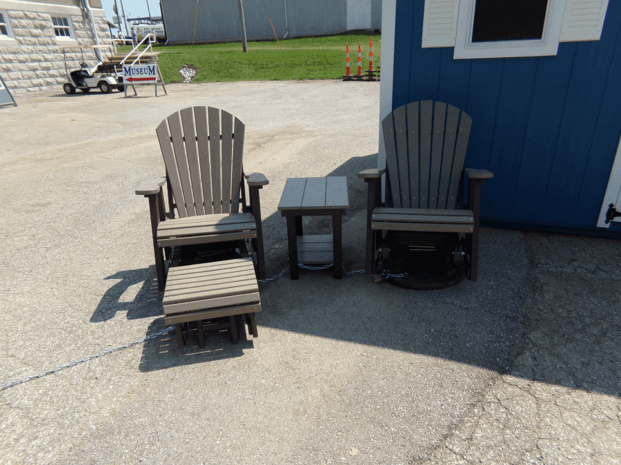 4pc Swivel Glider Set