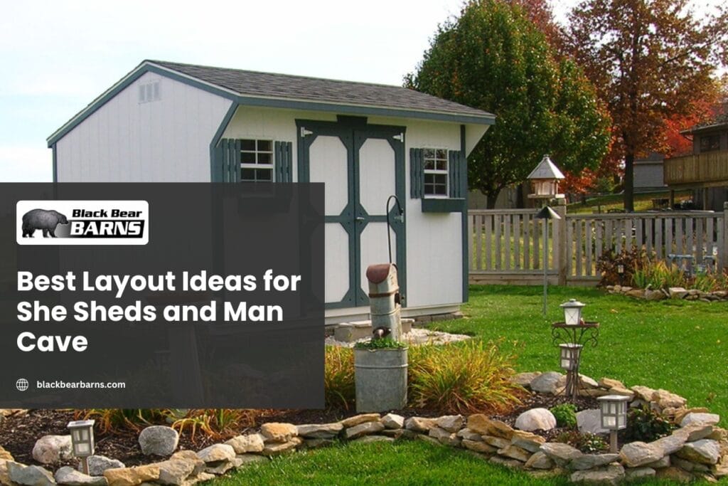 Best Layout Ideas for She Sheds and Man Cave