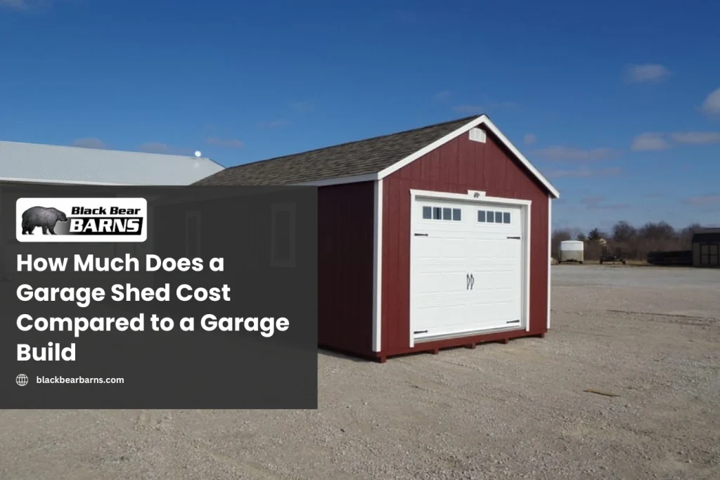 How Much Does a Garage Shed Cost Compared to a Garage Build