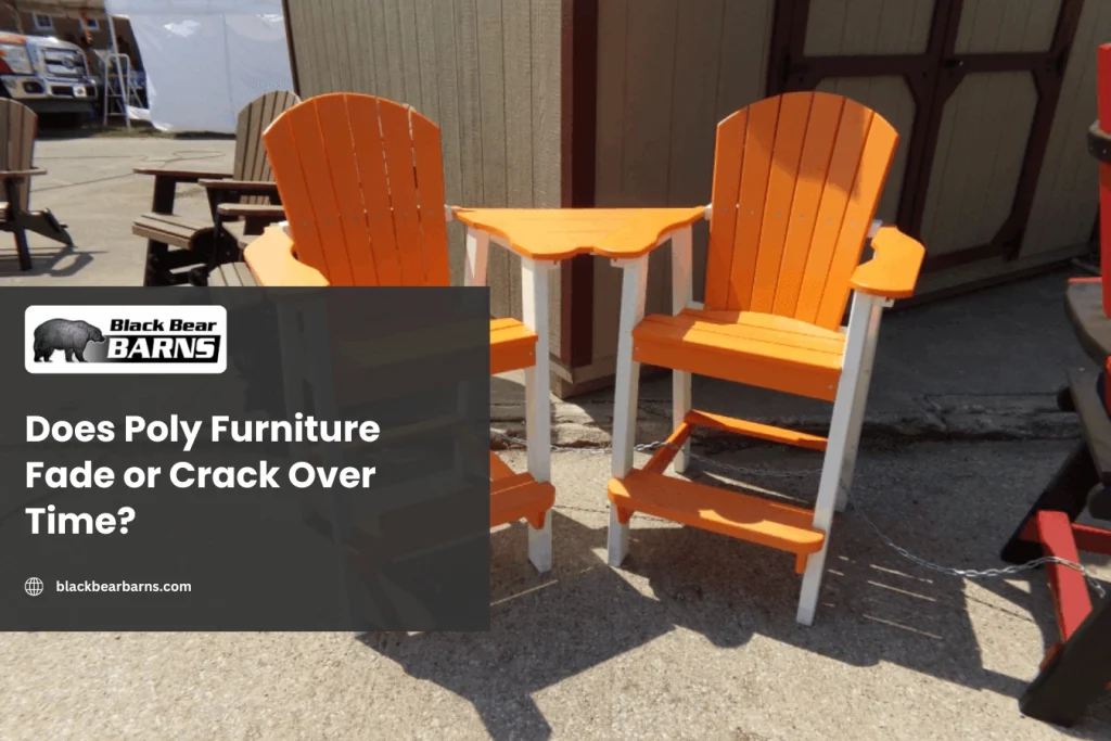 orange poly furniture